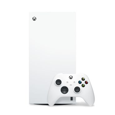 Xbox Series X - 1TB Digital Edition - Robot White, 4K-Gaming bis zu 120 FPS 