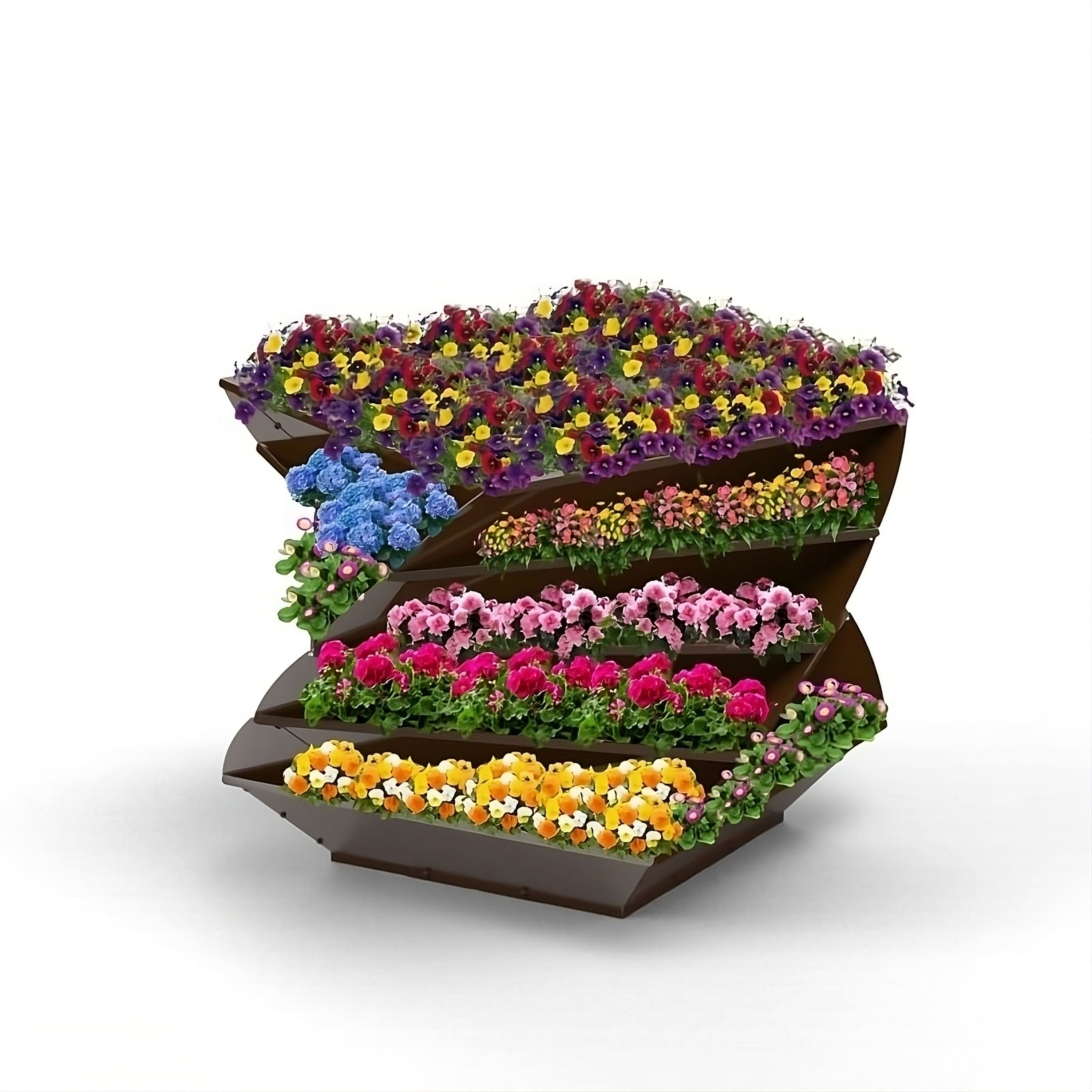 Hochbeet "HighBeet" Twist 5 Ebenen 