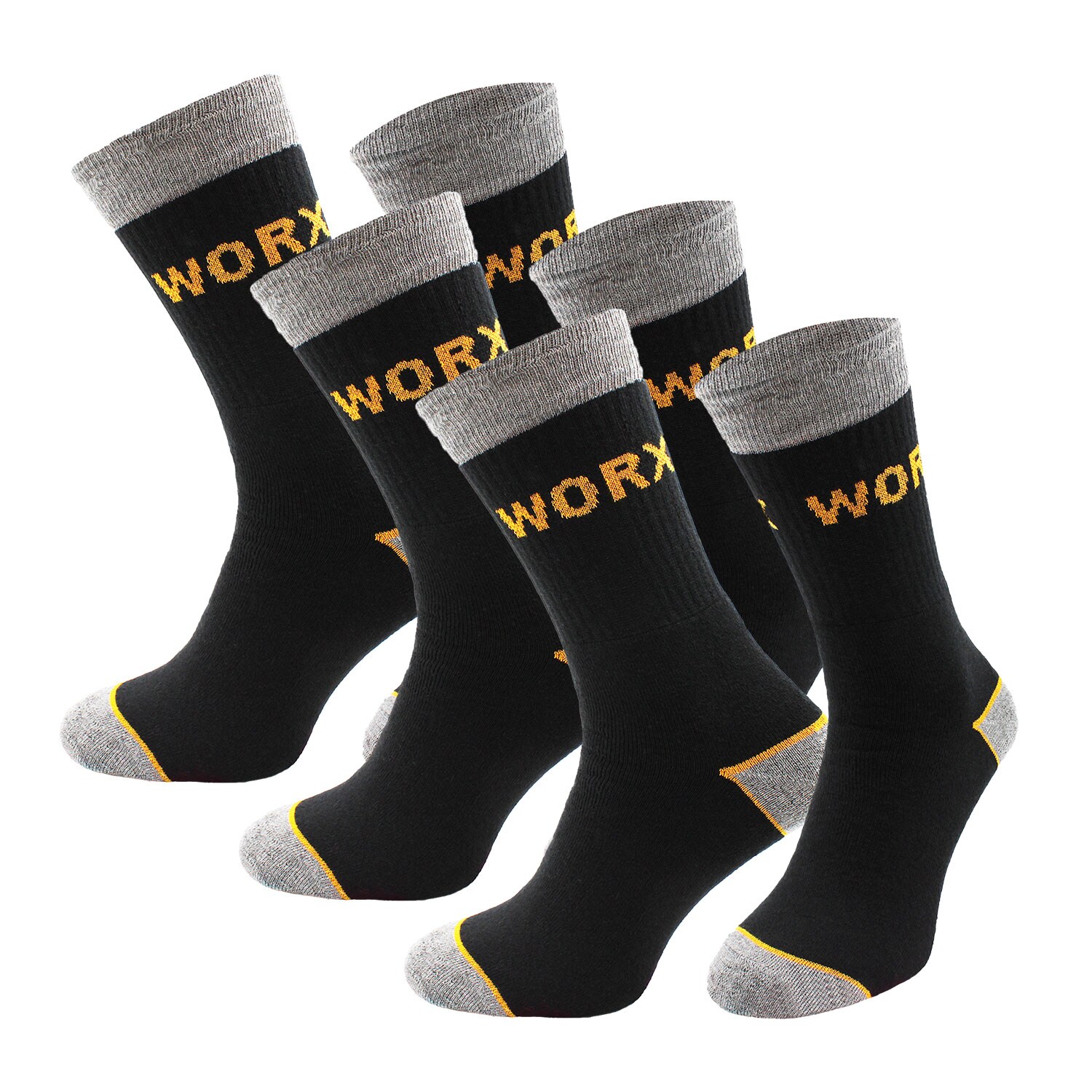 Chili Lifestyle WORX 3 Paar Arbeitssocken gepolstert Baumwolle Weichbund 