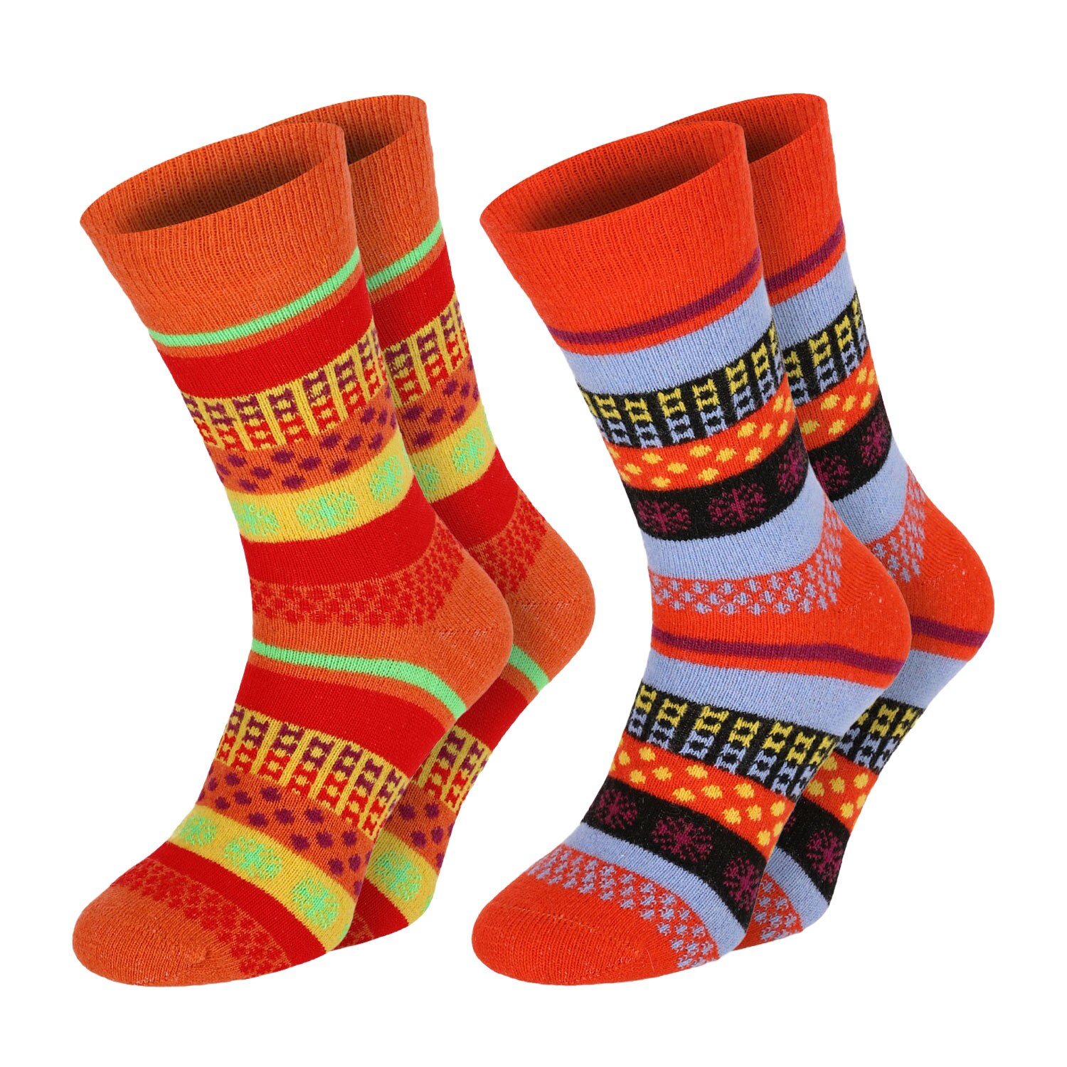 Chili Lifestyle Wollsocken FASHION 2 Paar super warm Schafwolle Winter 