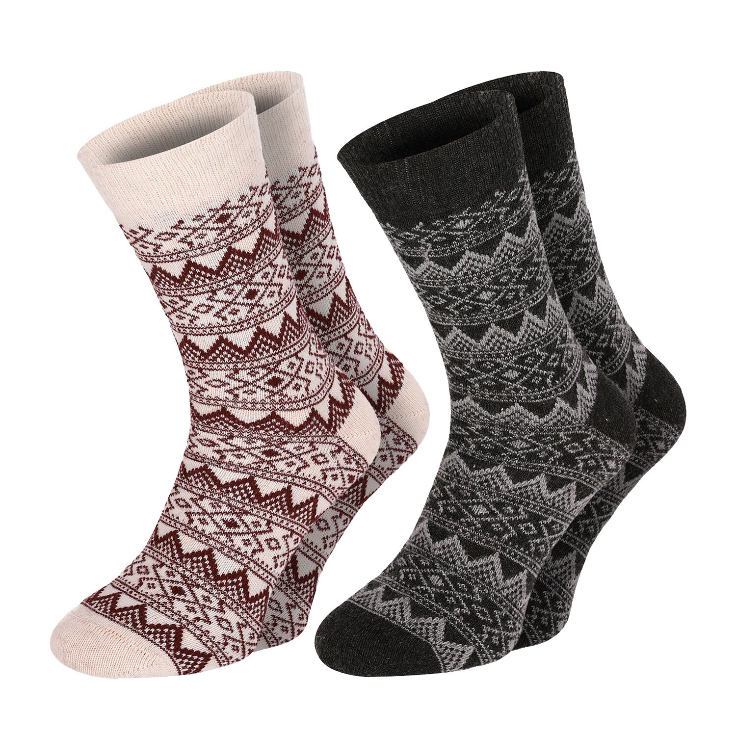 Chili Lifestyle Wollsocken CLASSIC 2 Paar super warm Schafwolle Winter 