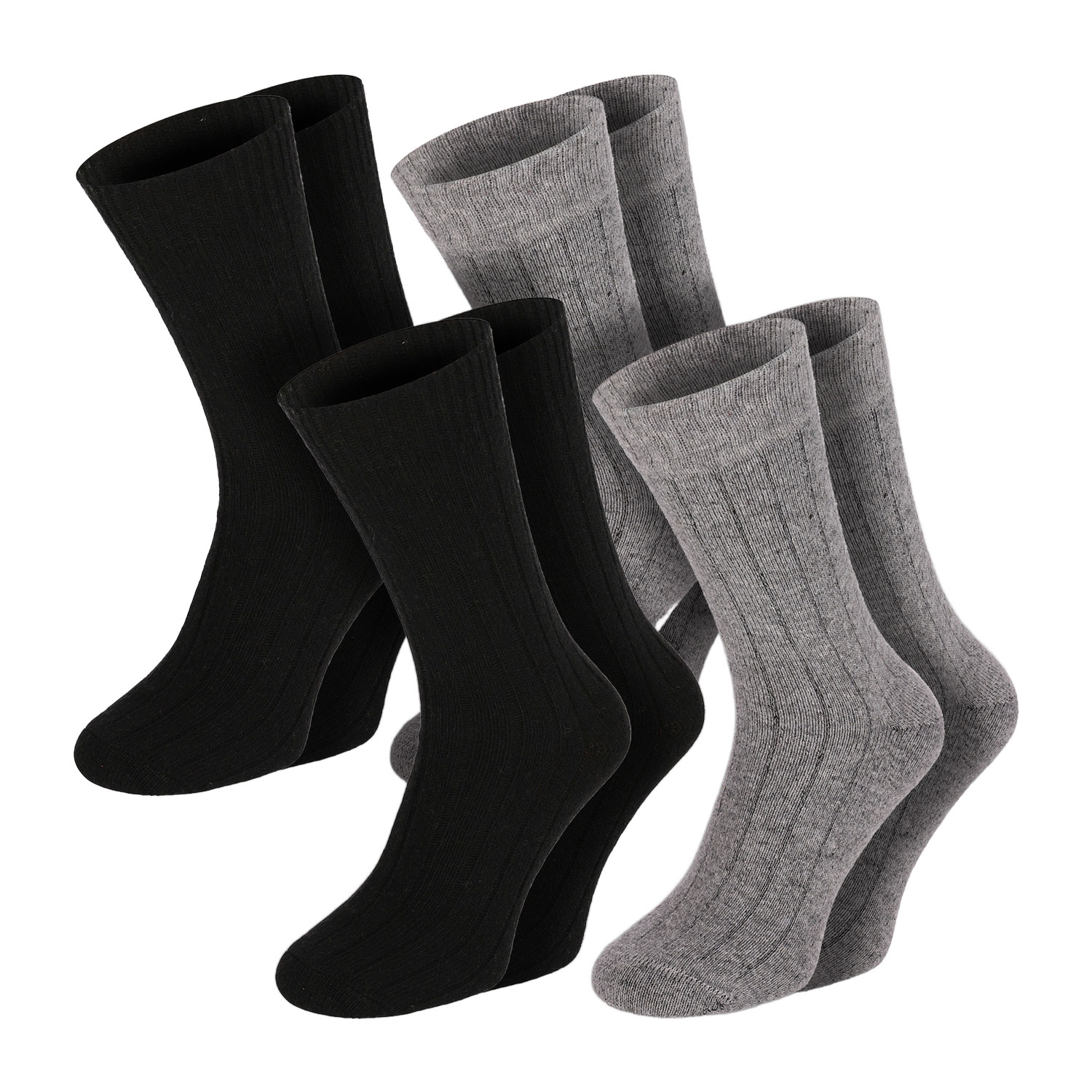 Chili Lifestyle Wollsocken MERINO super warm 4 Paar Weichbund Winter 