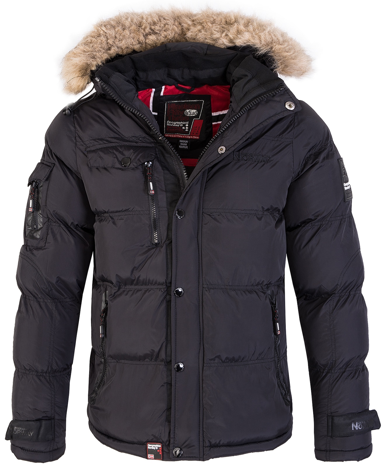 Geographical Norway Jacke Winterjacke Regular Fit 
