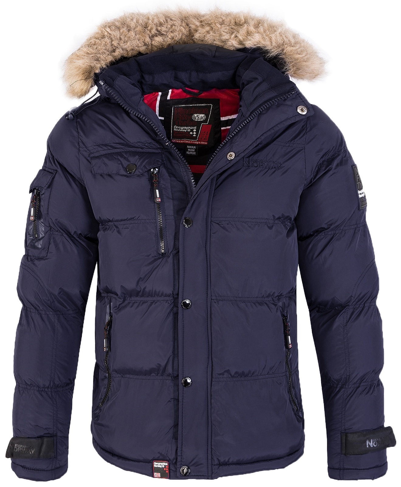 Geographical Norway Jacke Winterjacke Regular Fit 