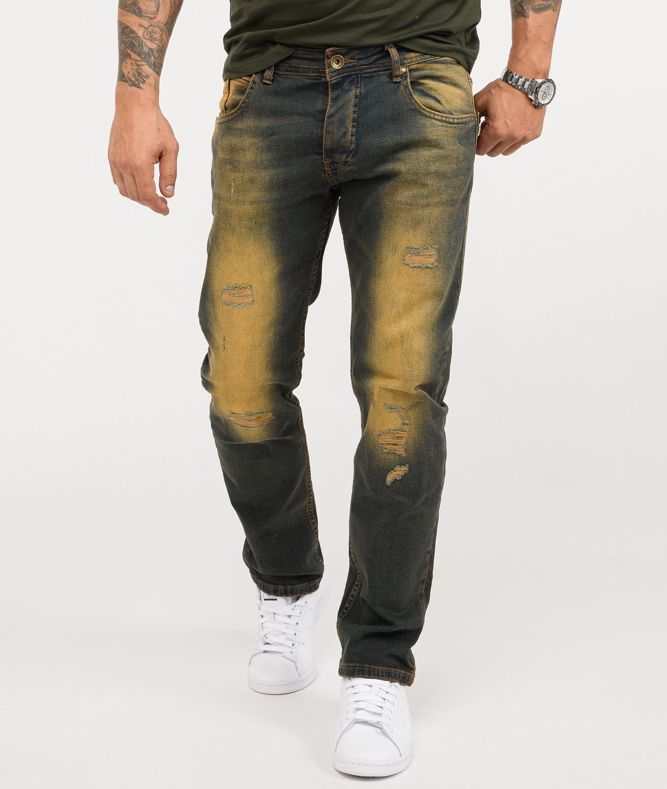 Rock Creek Jeans Straight-Cut Regular Fit 