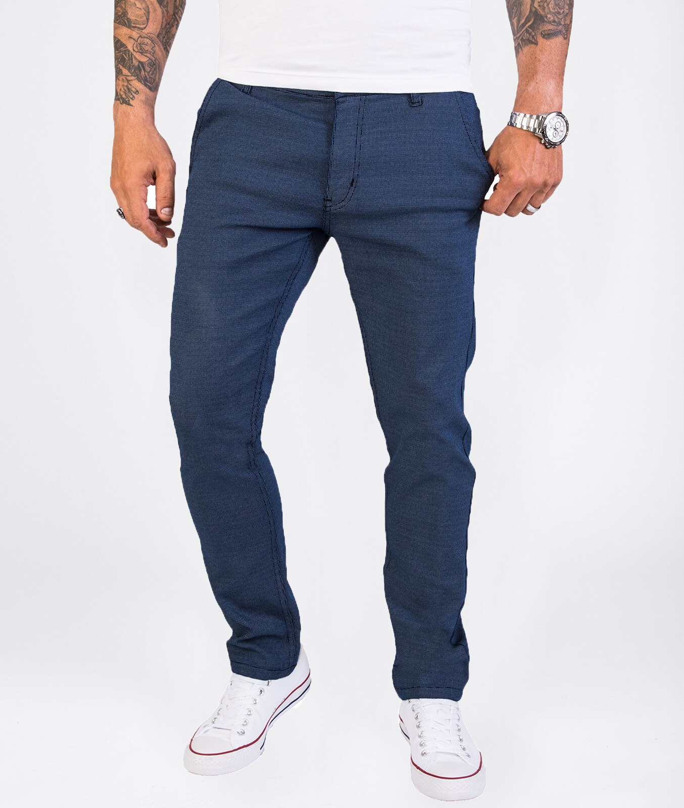 Rock Creek Stoffhose Chino Hose Slim Fit 