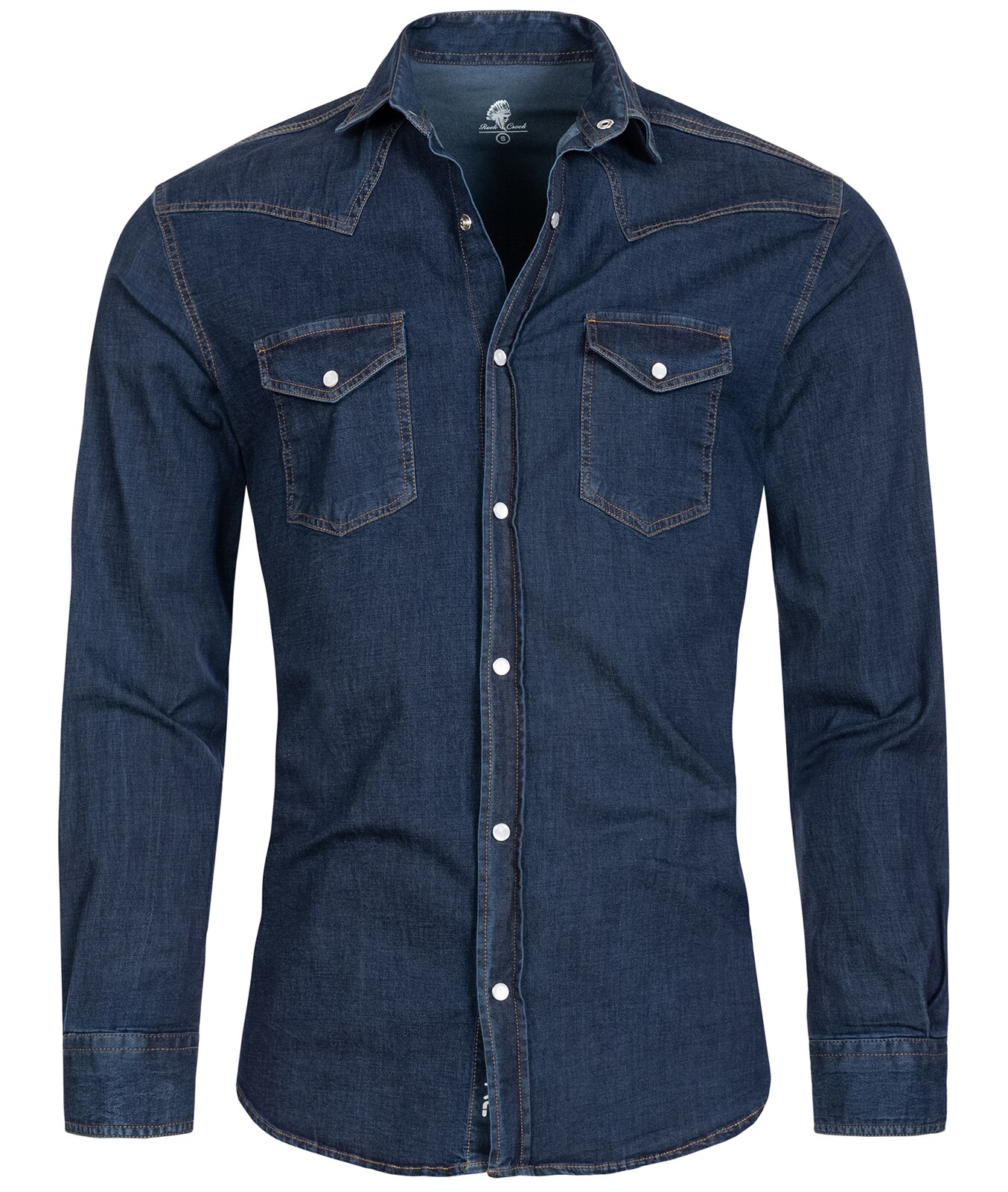 Rock Creek Hemd Jeanshemd Regular Fit 
