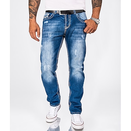 Rock Creek Jeans Straight-Cut 