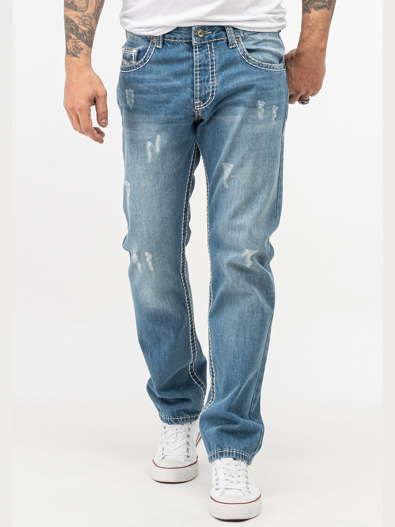 Rock Creek Jeans Straight-Cut 