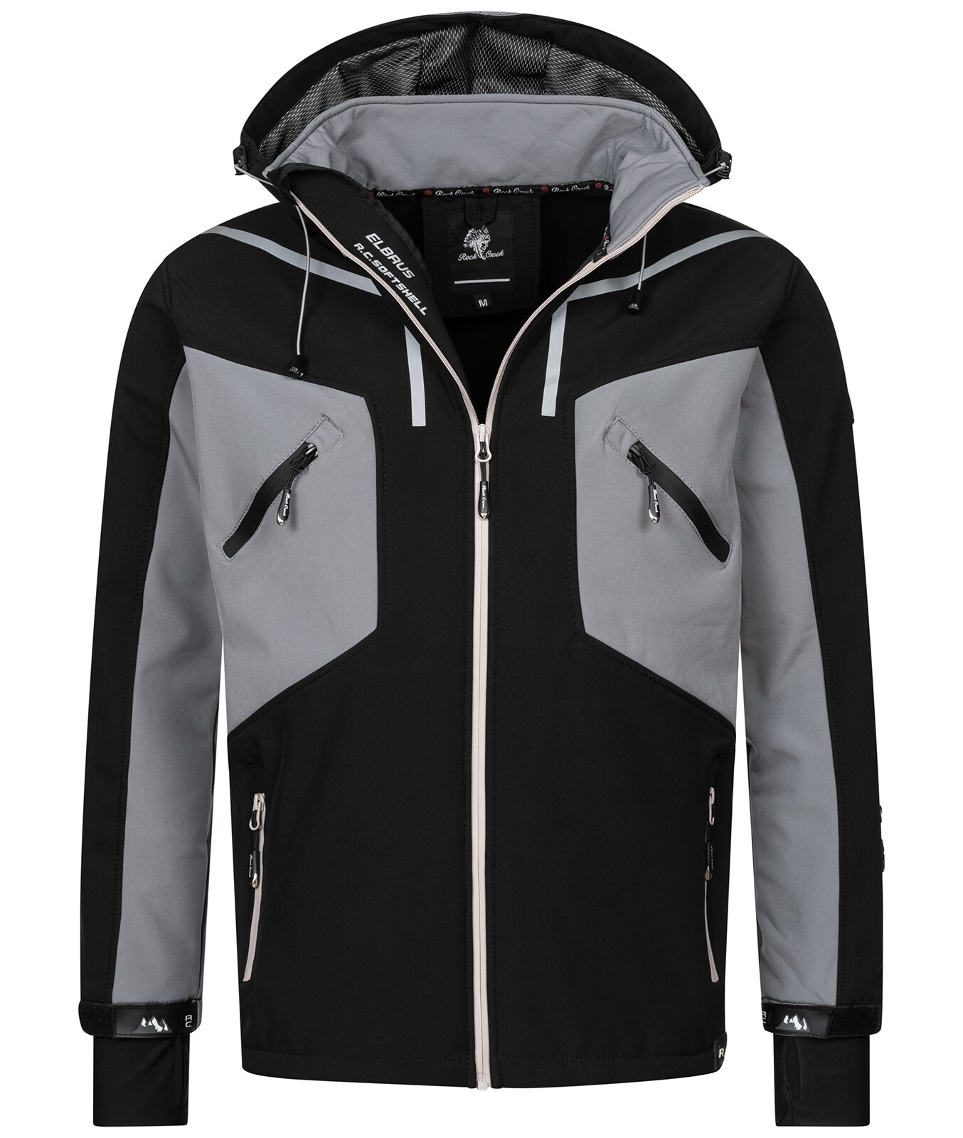 Rock Creek Softshelljacke Softshell Windbreaker 