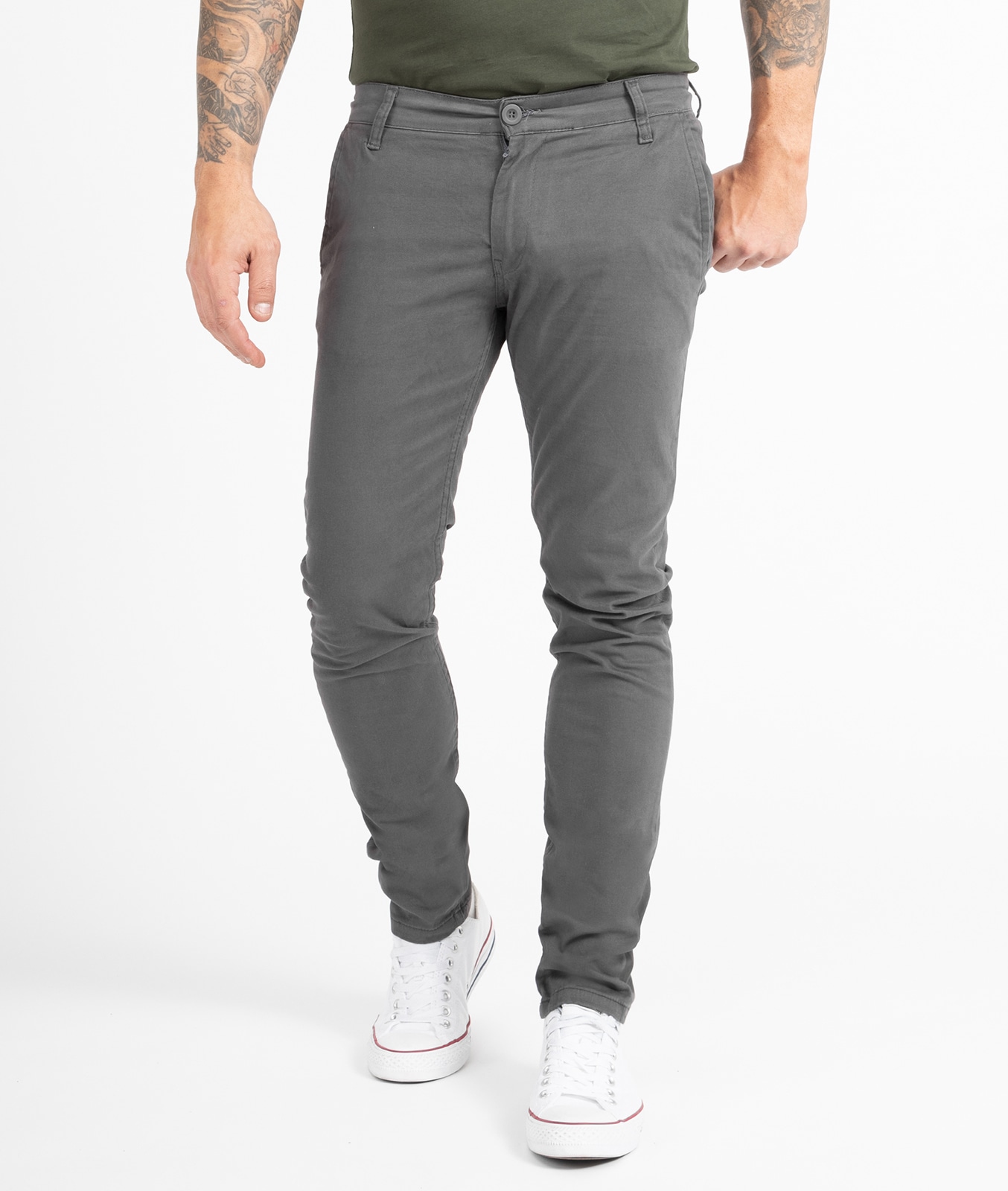 Indumentum Chino Hose Slim Fit 