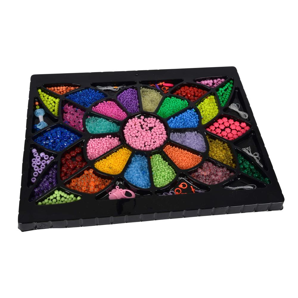 Art & Fun Perlenset 10000 Perlen Bastelperlen 