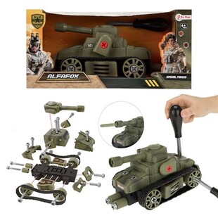 Spielzeug-Auto zum Bauen Kettenfahrzeug 