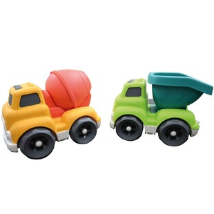 Bio-Plastik Betonmischer und Kipplaster Sandspielzeug Fahrzeuge LKW 
