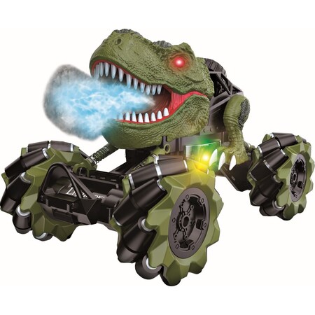 Tirex Dino-Auto mit Licht Rauch Sound Dinosaurier XXL Monster