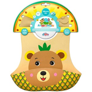 Baby Silikon Laken Lätzchen Bär 