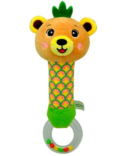 Babyrassel Plüschspielzeug Bär 