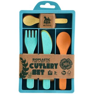 Besteck Set Biokunststoff 17 Teile 