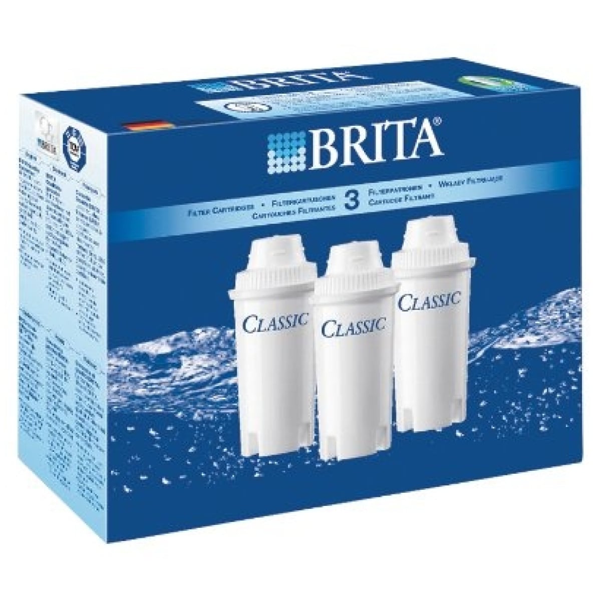 BRITA Classic 3er Pack Kartuschen 