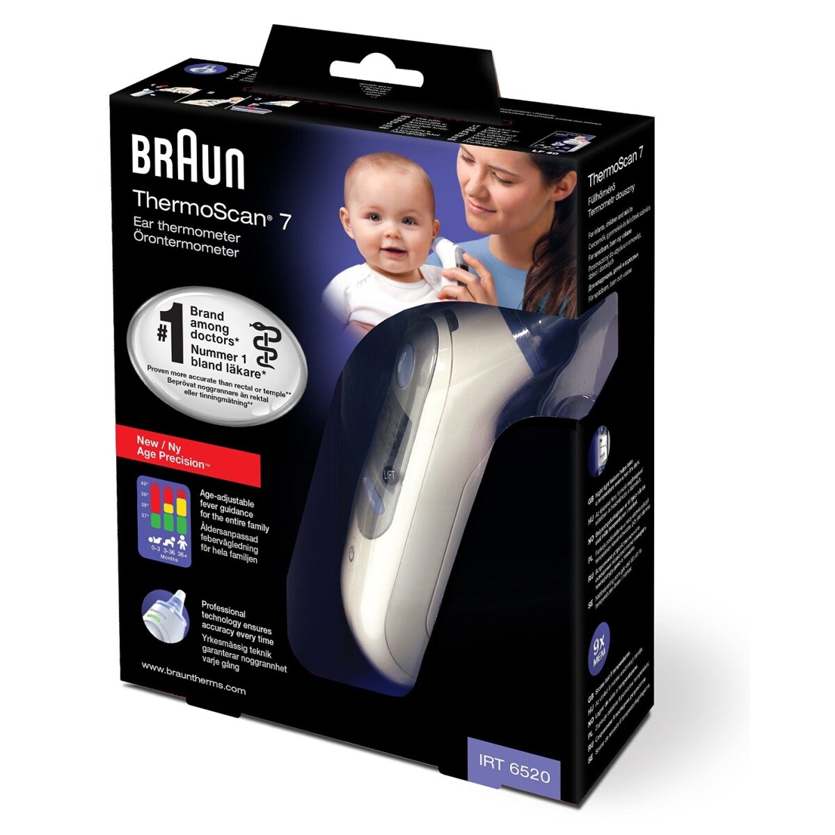 Braun IRT 6520 ThermoScan 7 NOEE 