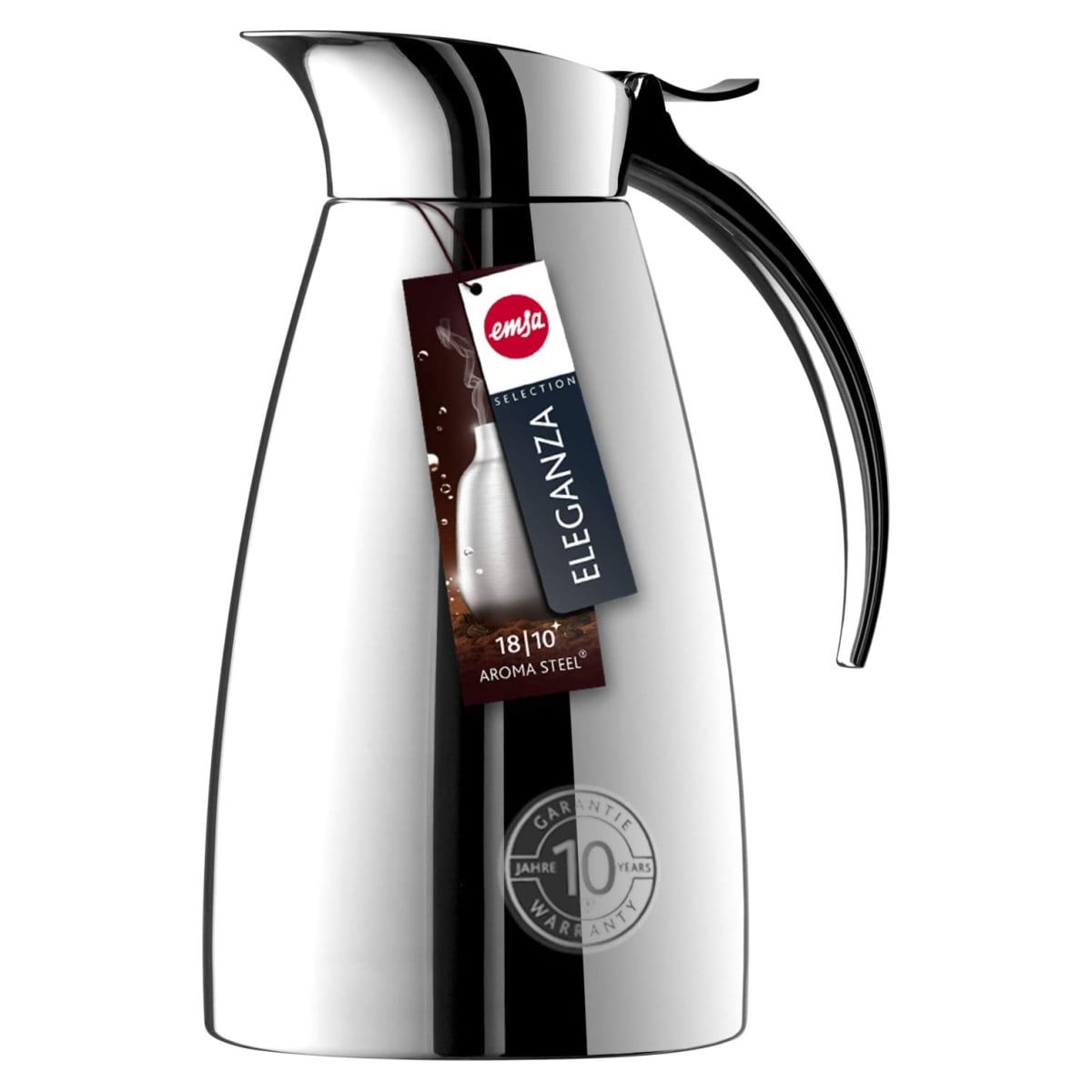 Emsa Eleganza 0,6L Edelstahl Isolierkanne 