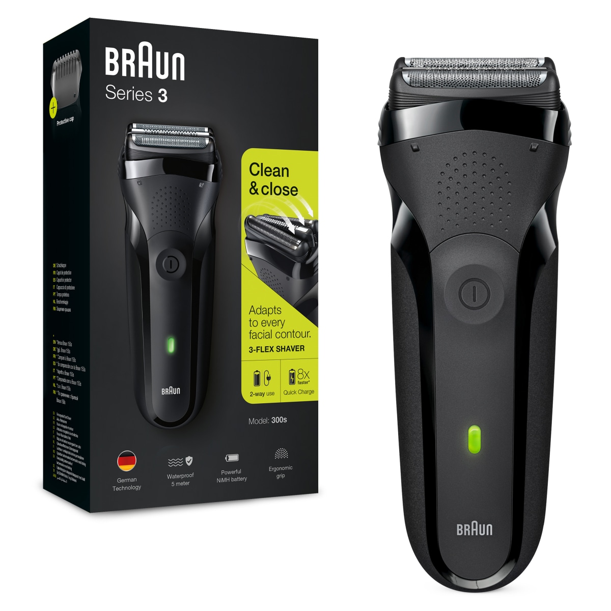 Braun Series 3 300s Herrenrasierer 