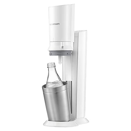 SodaStream Crystal 2.0 Umsteiger Set White o. Zylinder inkl. Glaskaraffe 
