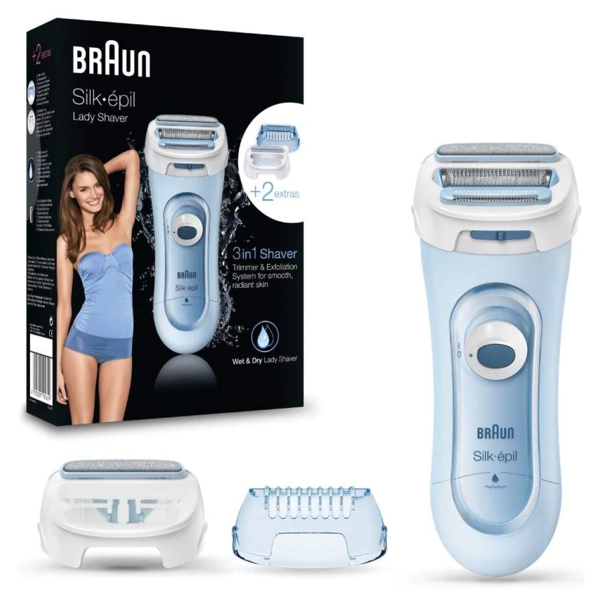 Braun Silk-&eacute;pil LS 5160 wet & dry Damenrasierer 