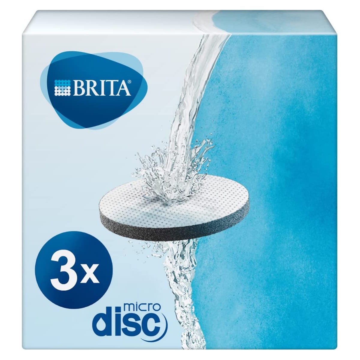 Brita Micro Disk 3er Wasserfilterkartuschen 