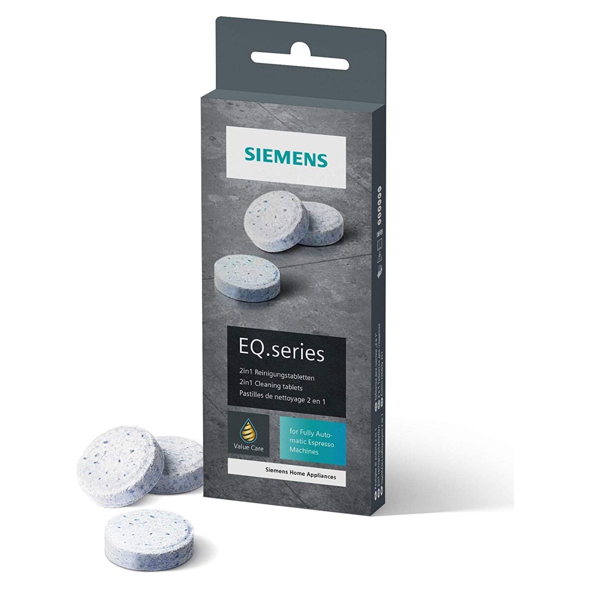 Siemens EQ.series 2in1 Reinigungstabletten 10x2,2g TZ80001A 