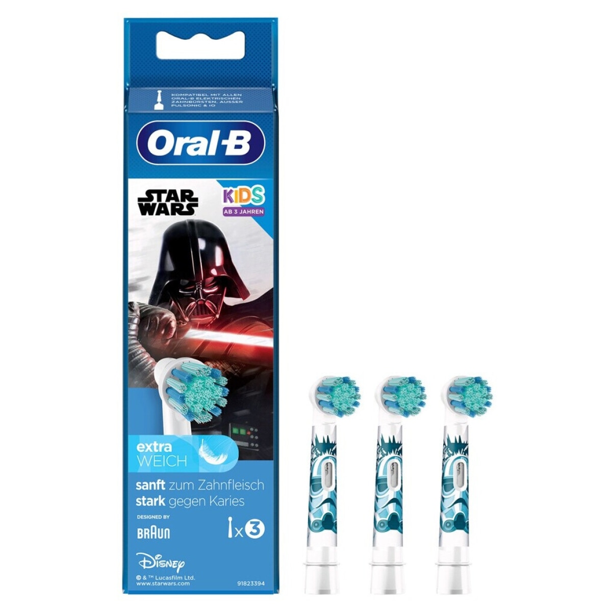 Oral-B EB10S-3 Stages Power Star Wars Ersatzb&uuml;rsten 