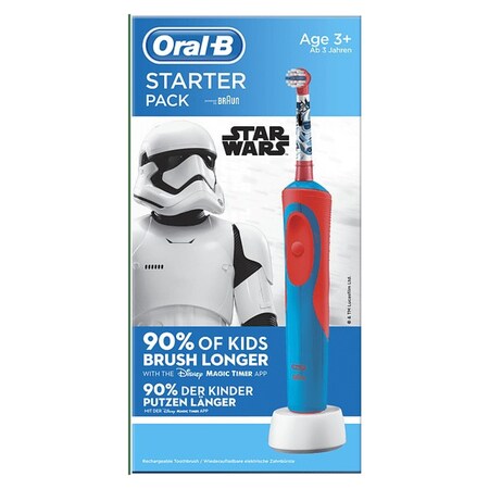 Oral-B Kids Starter Pack Star Wars elektrische Kinderzahnbürste bei  Marktkauf online bestellen | Zahnreinigung & Zahnpflege