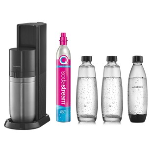 SodaStream DUO Wassersprudler Vorteils-Pack Titan mit 3 Flaschen 
