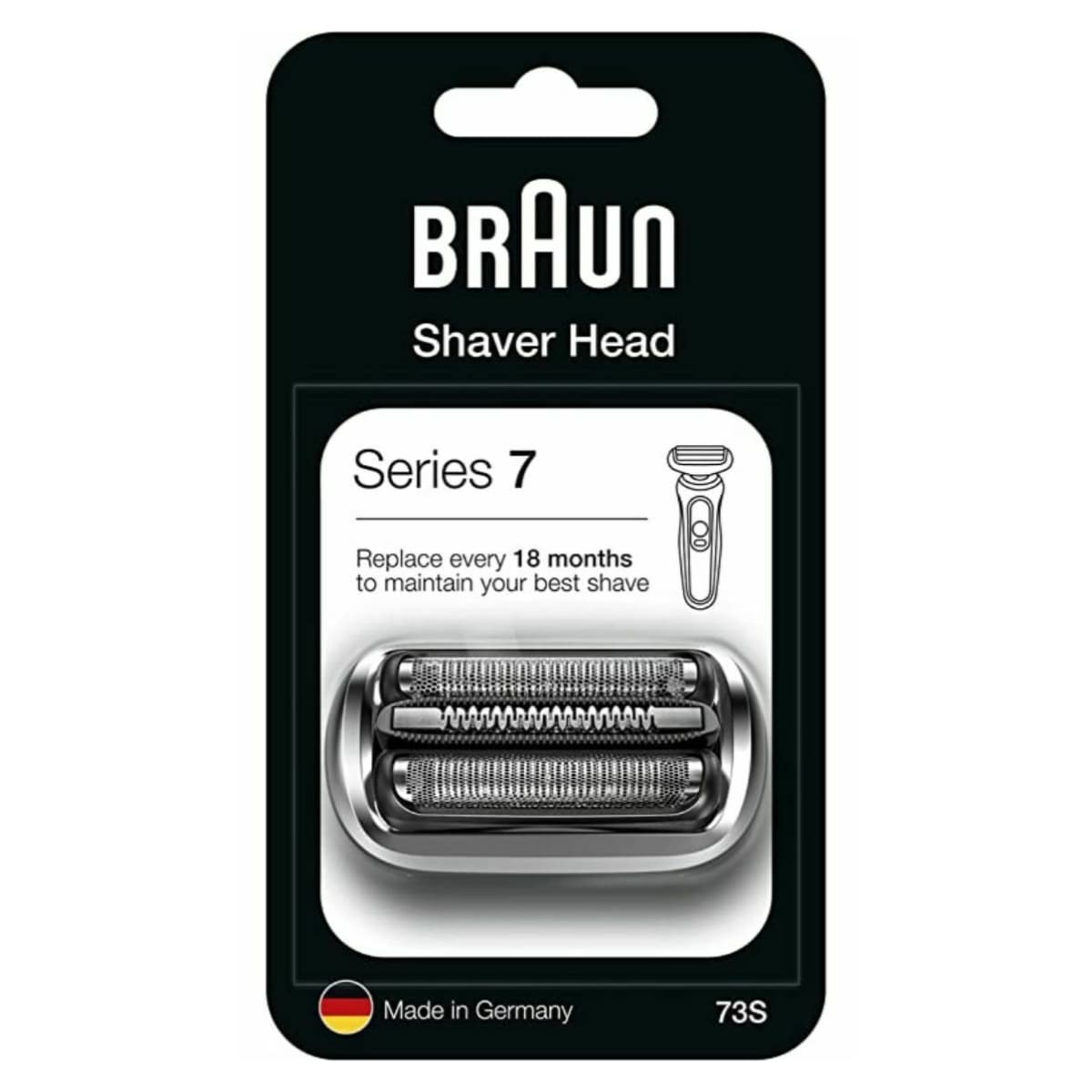 Braun Kombipack 73S Scherfolie + Schermesser 