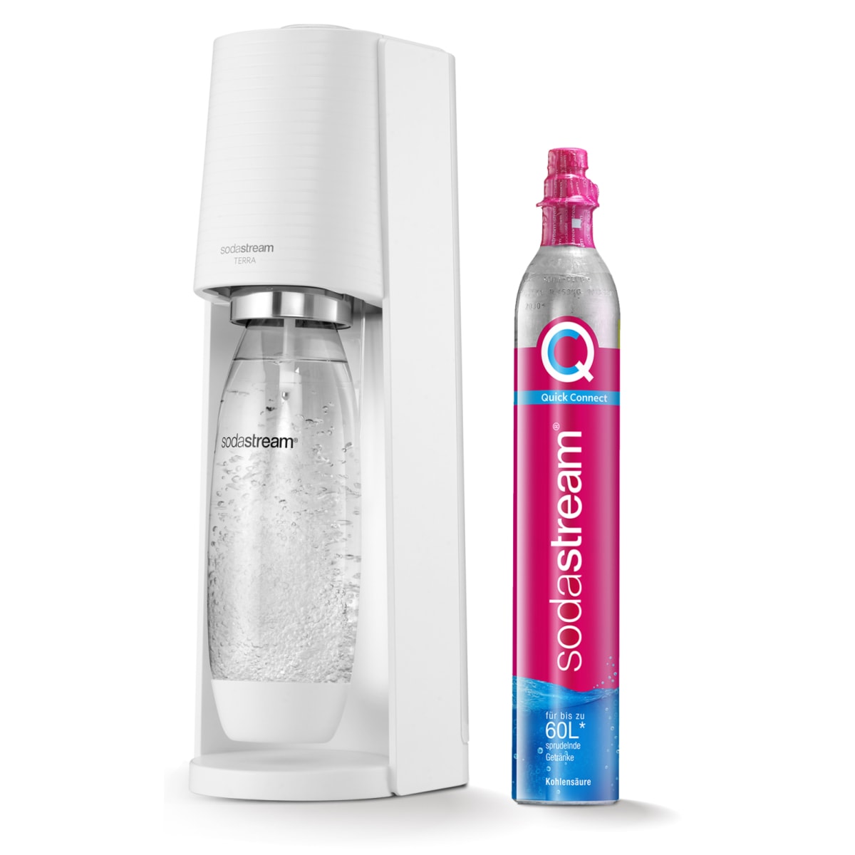 SodaStream Terra Wassersprudler wei&szlig; 