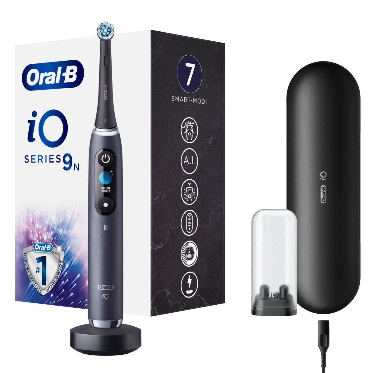 iO Series 9N Black Onyx elektrische Zahnbürste