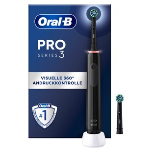 Oral-B Pro 3 3000 Cross Action Black Edition JAS22 elektrische Zahnbürste 
