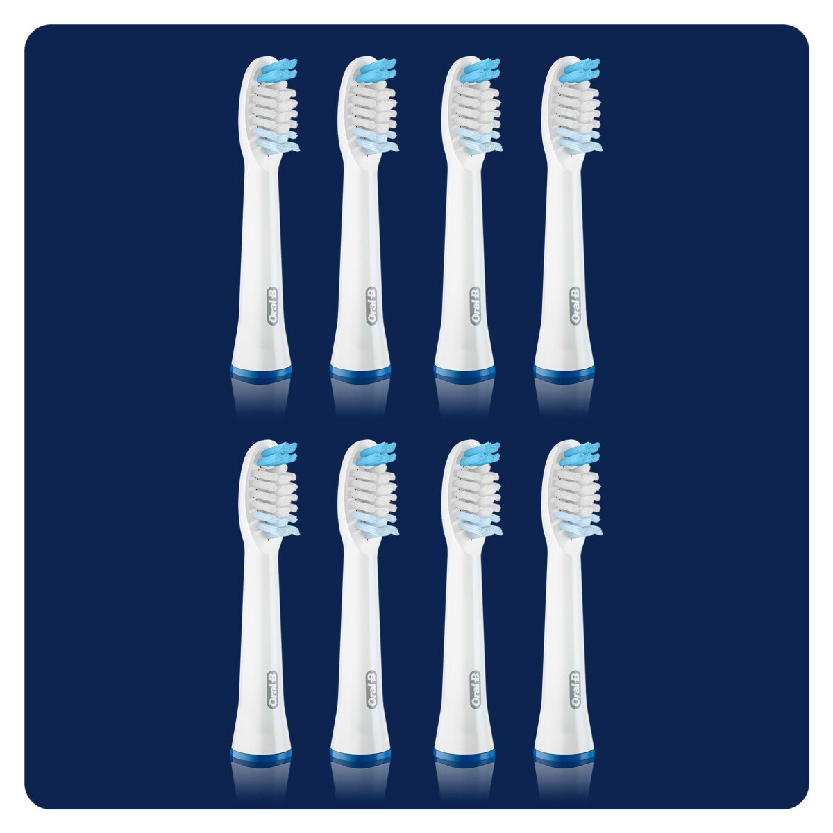 Oral-B Pulsonic Clean Aufsteckb&uuml;rsten f&uuml;r Schallzahnb&uuml;rsten, 8 St&uuml;ck 