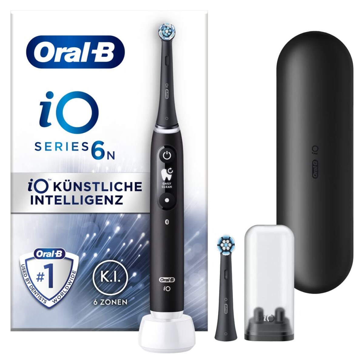 iO elektrische Zahnbürste Series 6 Black lava JAS22