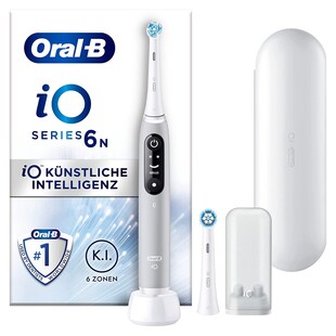 Oral-B iO Series 6 elektrische Zahnbürste Grey Opal JAS22 