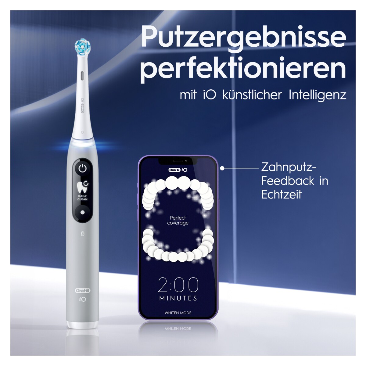 Oral-B iO Series 6 elektrische Zahnbürste Grey Opal JAS22 bei