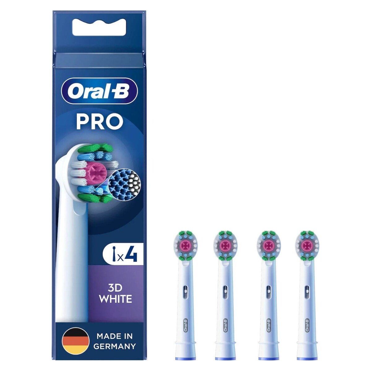 EB18-4 Pro 3D White Ersatzbürsten