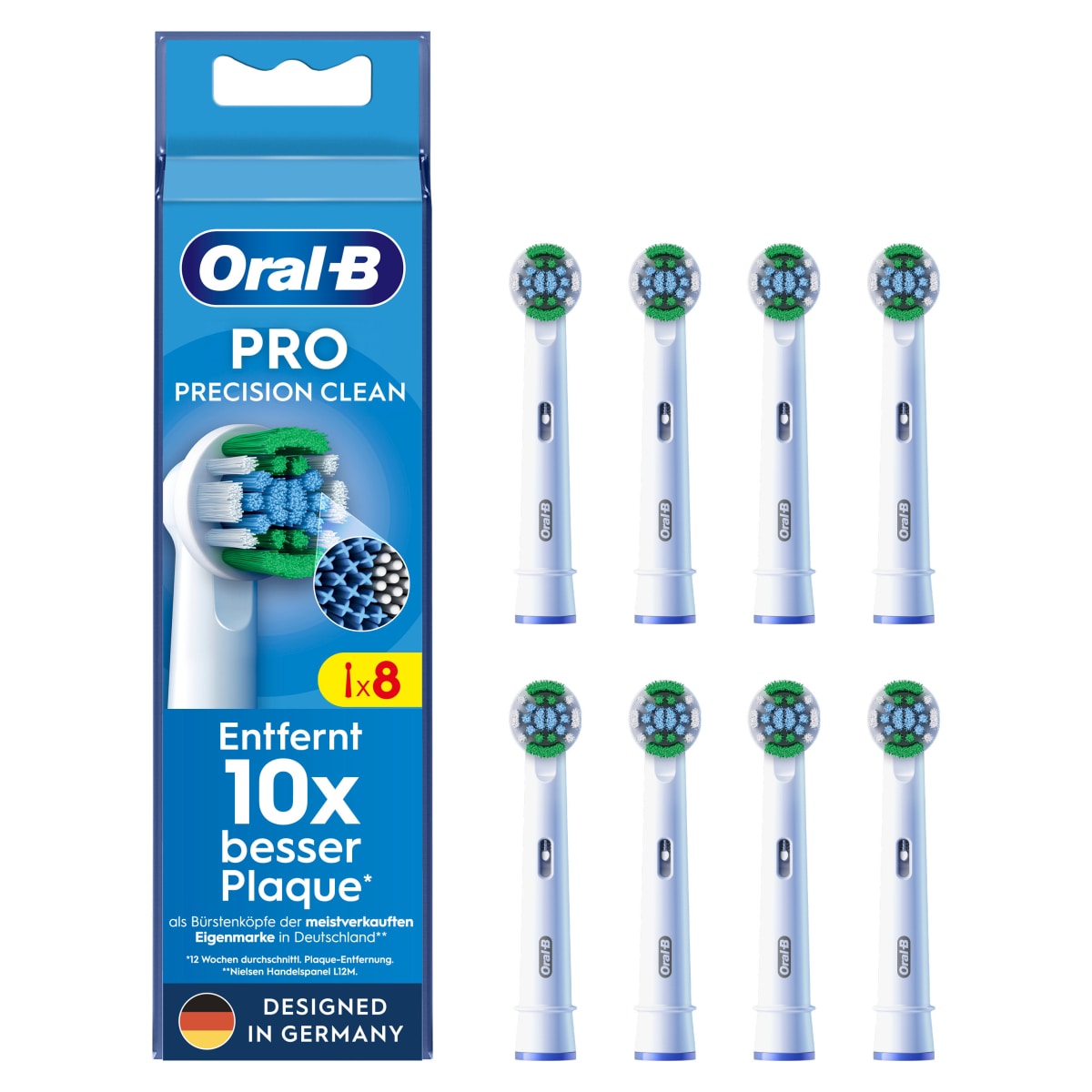 Oral-B EB20RX-8 Pro Precision Clean Ersatzb&uuml;rsten 