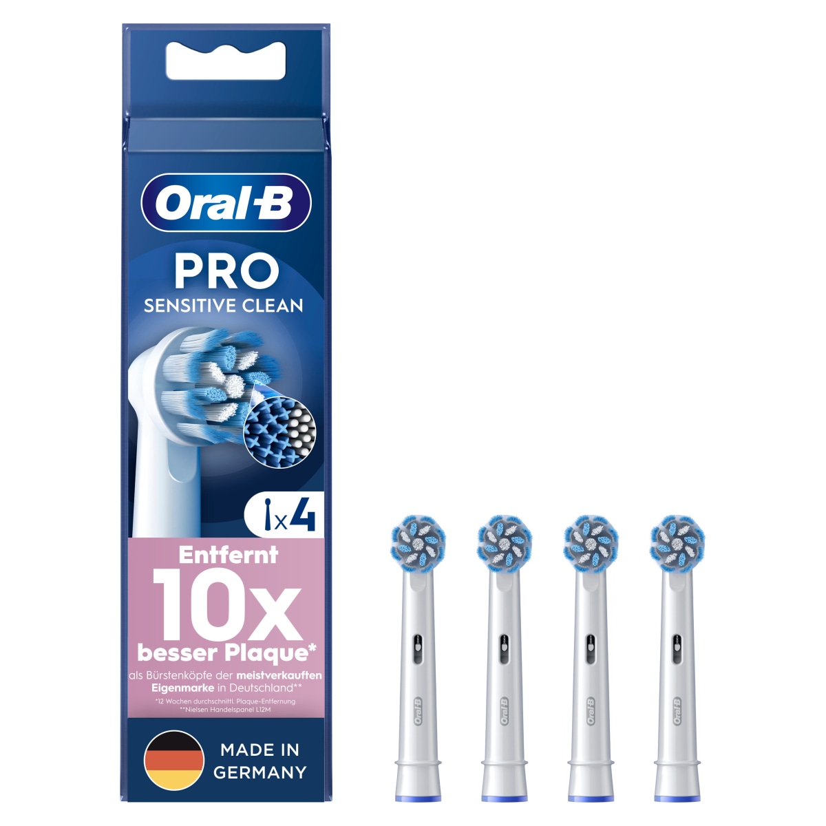 Oral-B EB60X-4 Pro Sensitive Clean Ersatzb&uuml;rsten 