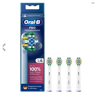 Oral-B EB25RX-4 Pro Tiefenreinigung Ersatzbürsten 