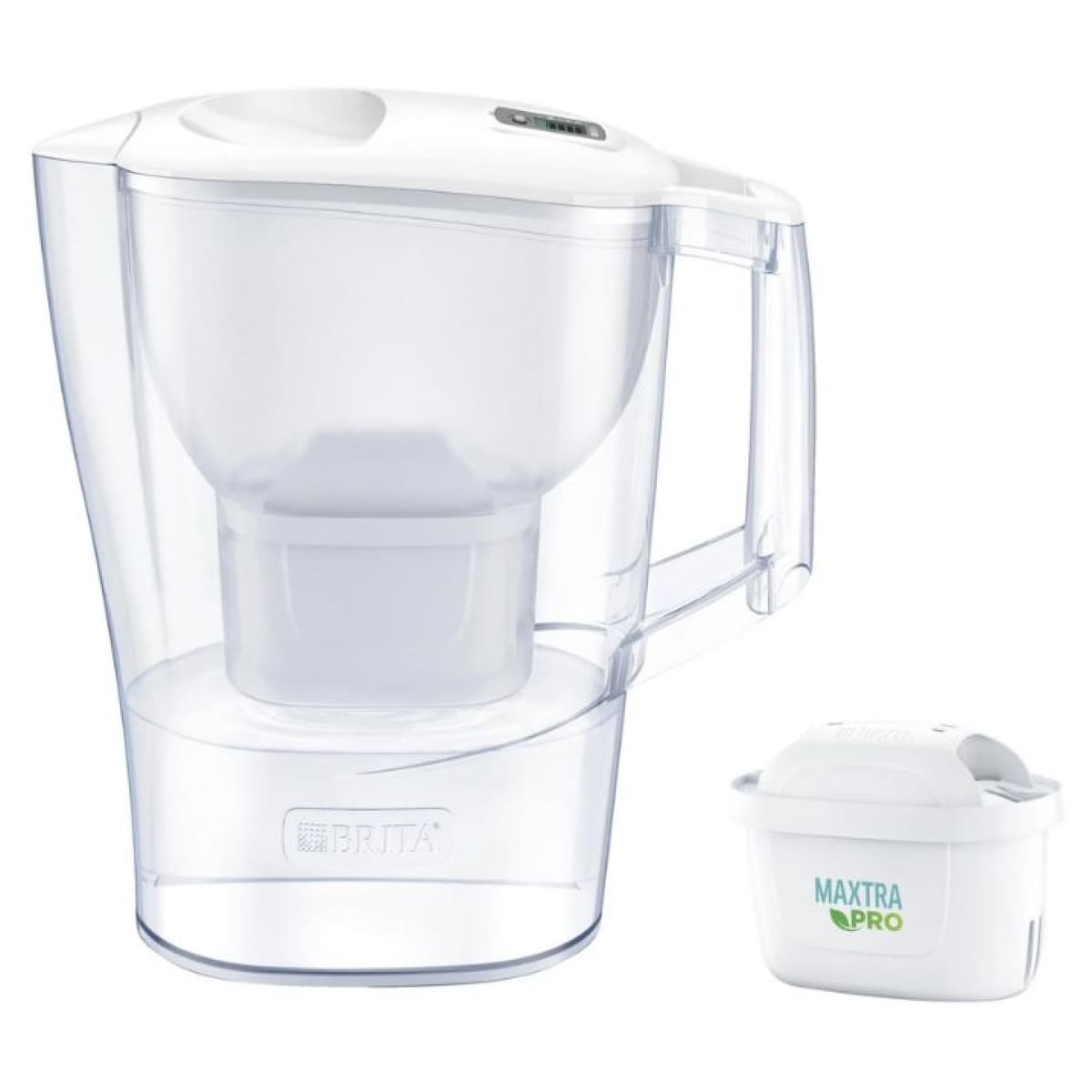 Brita Aluna Wasserkanne white Maxtra Pro All-in-1 Filterkartusche 