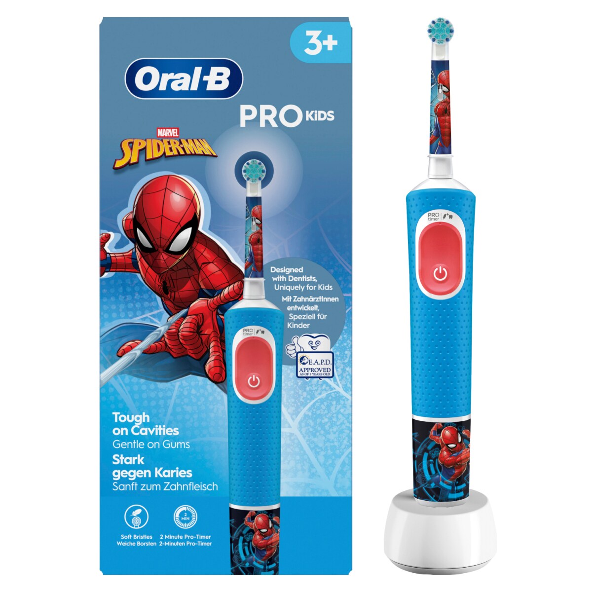 Vitality Pro 103 Elektrische Zahnbürste Kids Spiderman