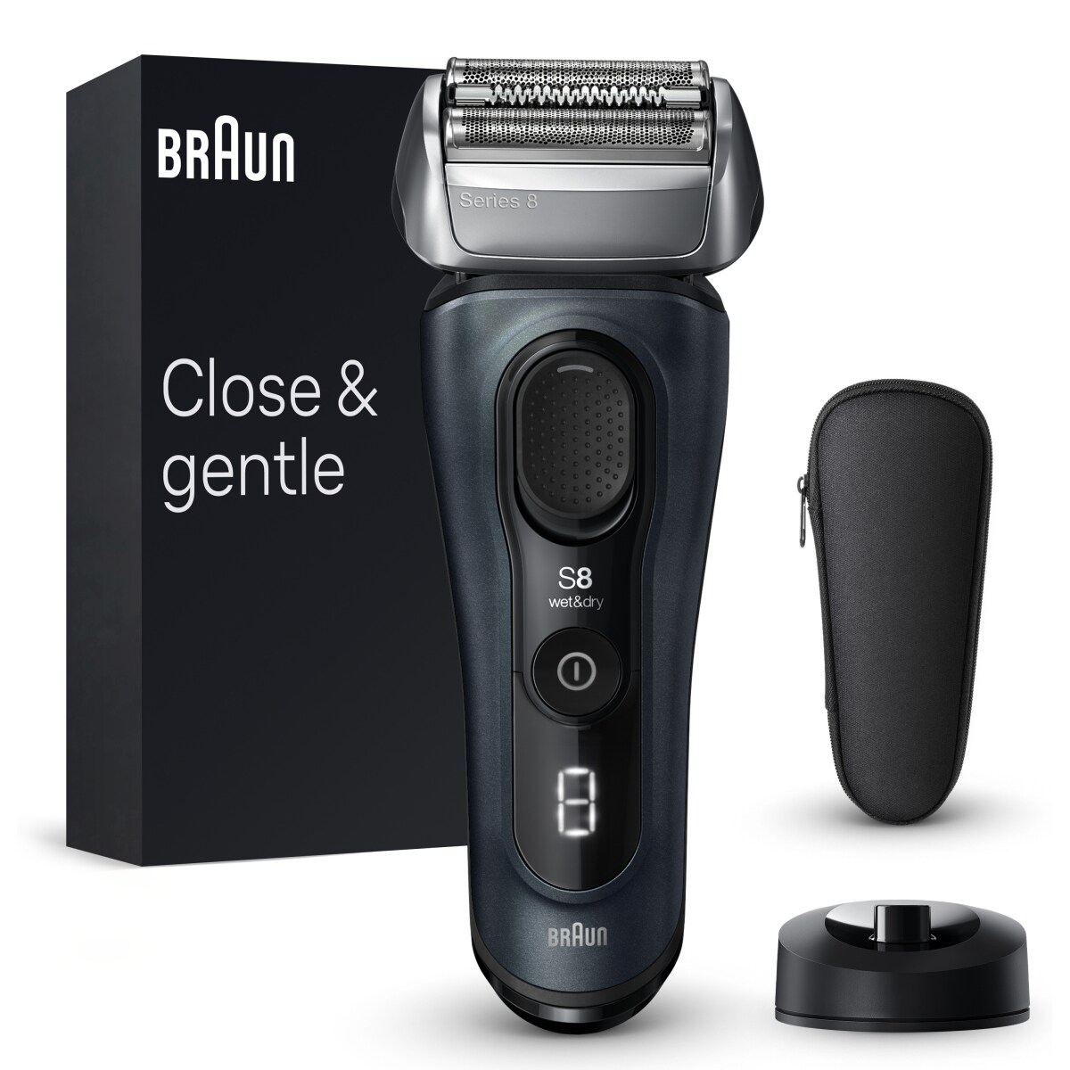 Braun Series 8 8513s Wet & Dry Herrenrasierer 