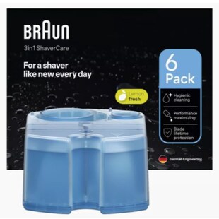 Braun Rasierer-Reinigungsstation Nachfüllkart. 6er 