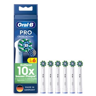 Oral-B Aufsteckbürsten Pro CrossAction 6er 
